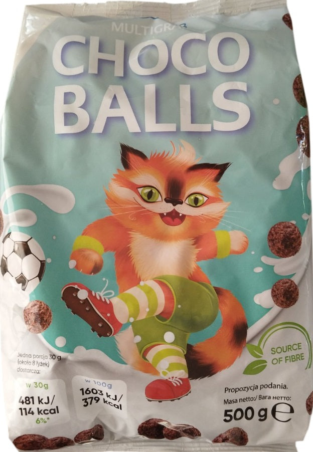 Messis Multigrain Chocolate Cereal Balls, 500 g