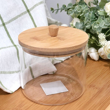 S&T 32248 Honey Jar with Bamboo Lid, 700 mL - Image 2
