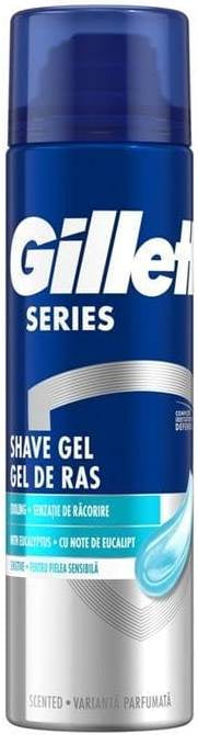 Gillette Series Sensitive Cooling Shaving Gel, 200 mL