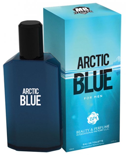MB Parfums Arctic Blue Men's Eau de Toilette, 100 mL