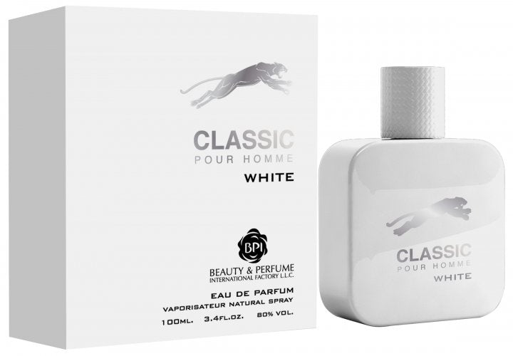 MB Parfums Classic White Men's Eau de Toilette, 100 mL