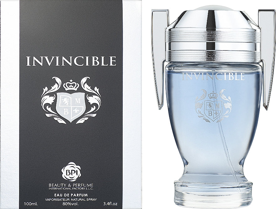 MB Parfums Invincible Men's Eau de Toilette, 100 mL