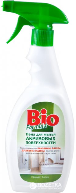 Bio Formula Acrylic Surface Cleaning Foam, 500 mL