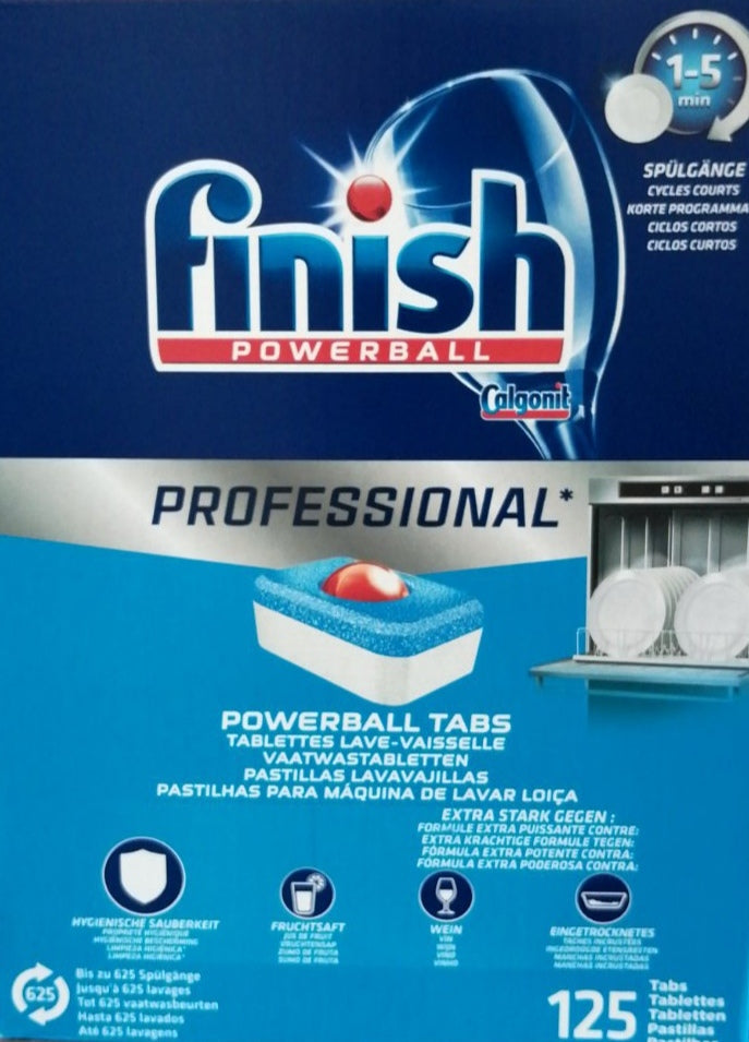 Finish Professional Dishwasher Tablets, 125 pcs (Price per 1 pc)
