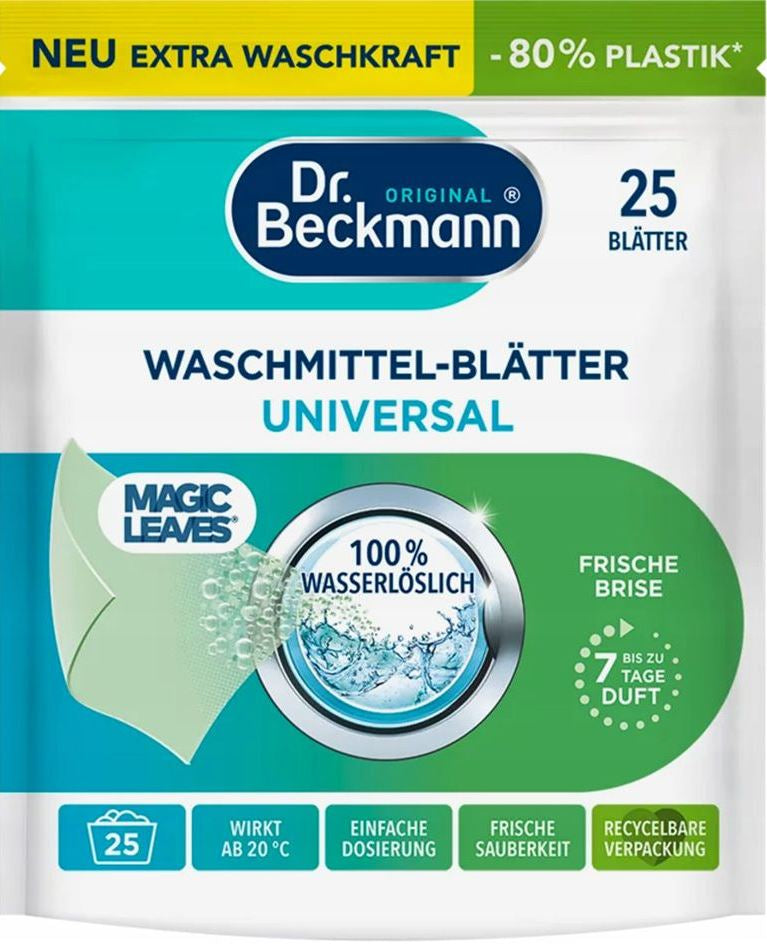 Dr. Beckmann Universal Laundry Sheets, 25 pcs