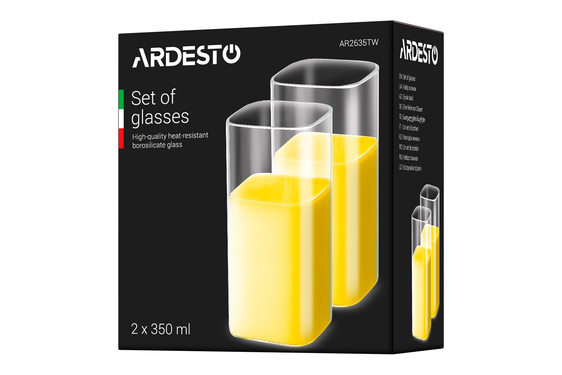 Ardesto Twins AR2635TW Highball Glass Set, 2 x 350 mL - Image 2