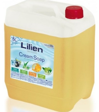 Lilien Honey Liquid Cream Soap Canister, 5 L