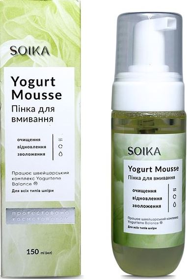 Soika Yogurtene Balance Probiotic Face Wash Foam, 150 mL