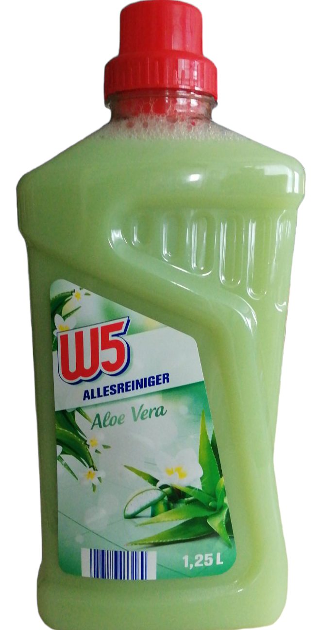 W5 Aloe Vera All-Purpose Cleaner, 1.25 L