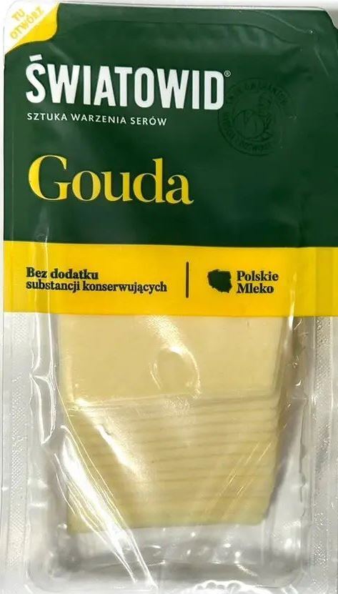 Swiatowid Gouda Cheese Slices, 250 g