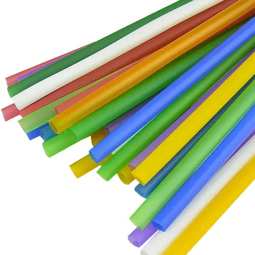 Colored Fresh Drink Straws, 21 cm, 500 pcs