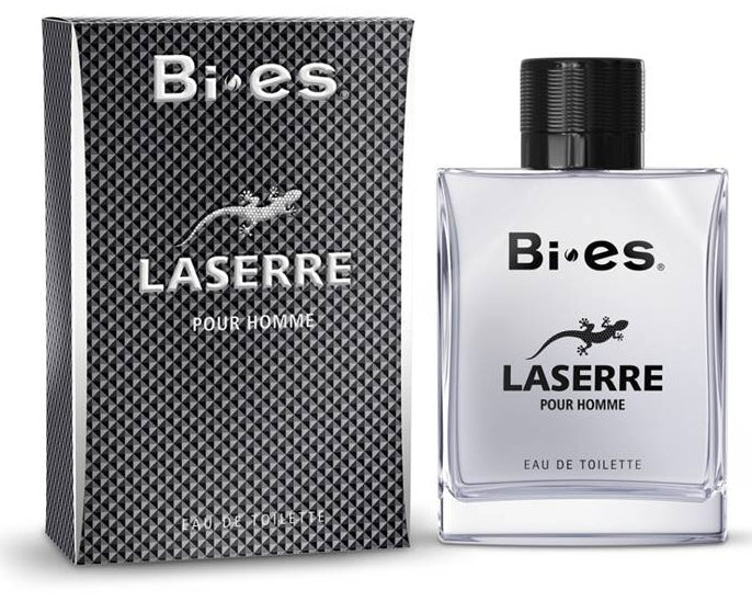 Bi-Es Laserre Pour Homme Men's Eau de Toilette, 100 mL