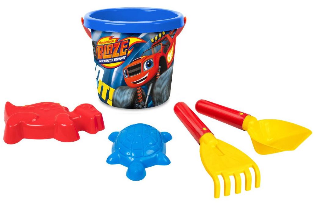 Tigres Blaze and the Monster Machines 81352 Sand Play Set, 5 pcs