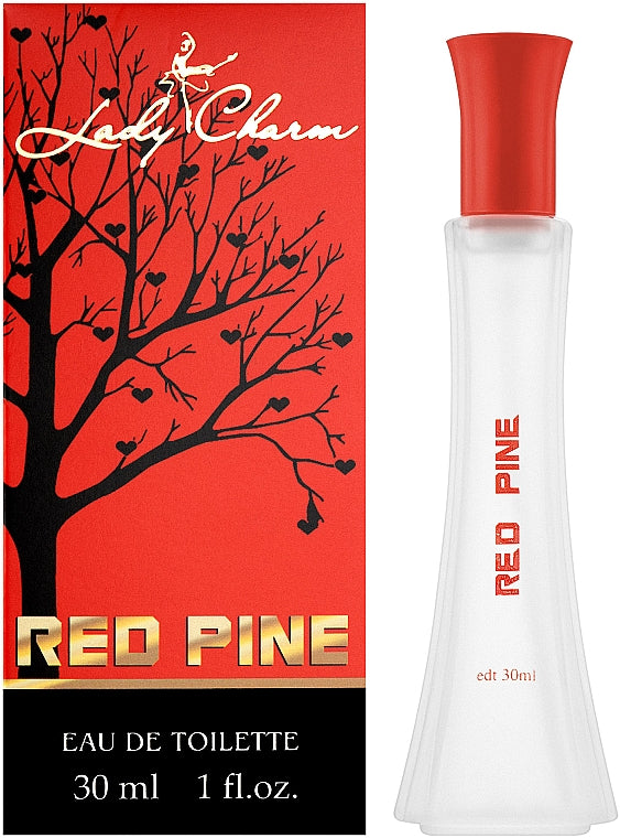 Lady Charm Women's Eau de Toilette Aroma Perfume Red Pine 30 mL