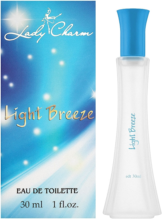 Lady Charm Women's Eau de Toilette Aroma Perfume Light Breeze 30 mL