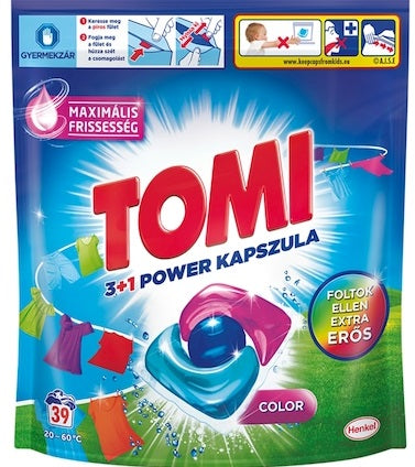 Tomi Color Laundry Detergent Pods, 39 pcs (Price per 1 pc)