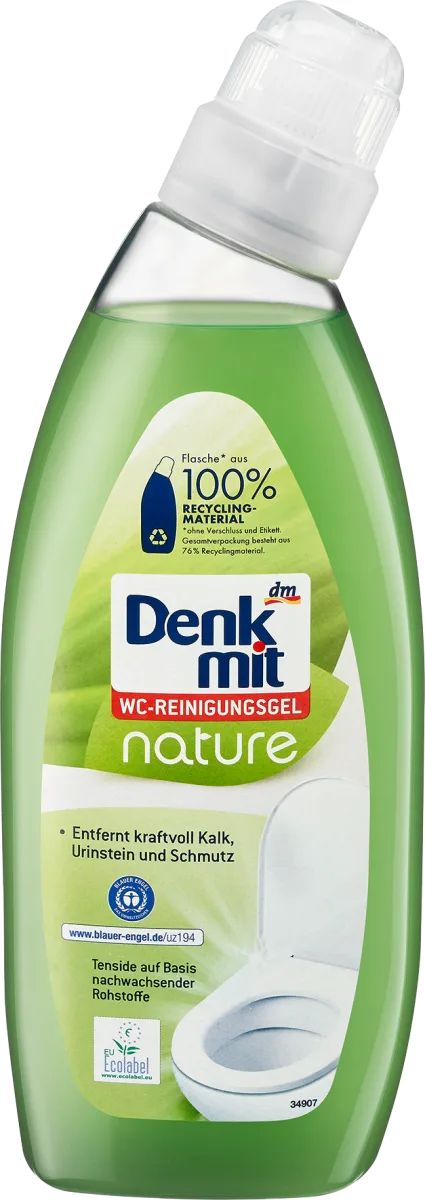 Denkmit Nature Toilet Cleaner, 750 mL