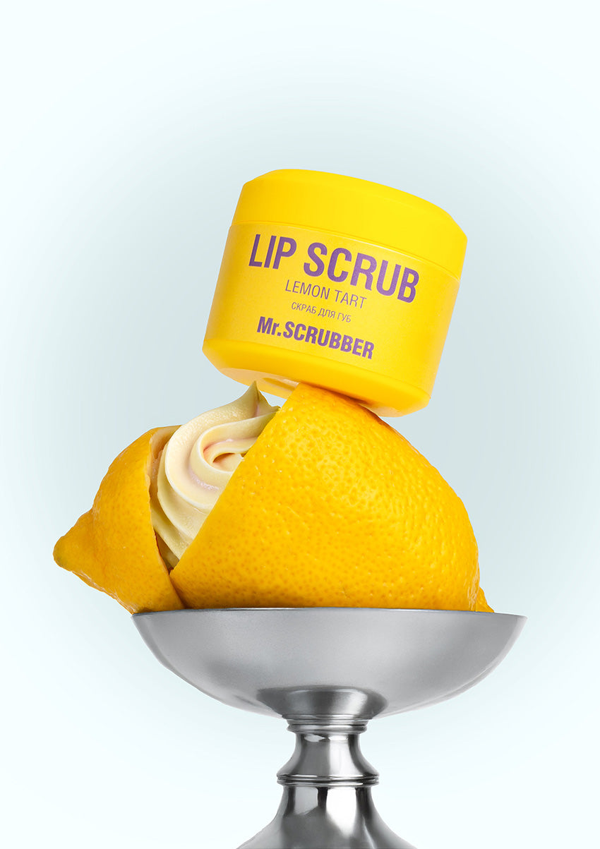 Mr. Scrubber Lemon Tart Lip Scrub, 35 g - Image 3