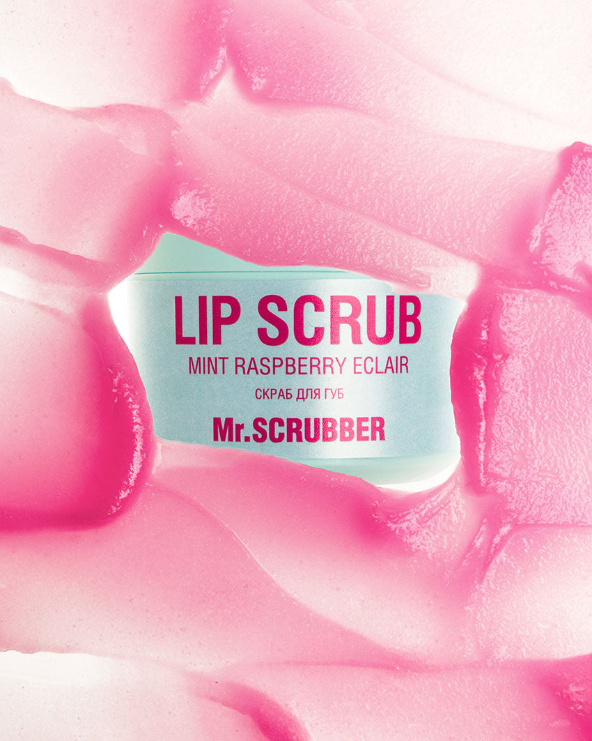 Mr. Scrubber Mint Raspberry Eclair Lip Scrub, 35 g - Image 2