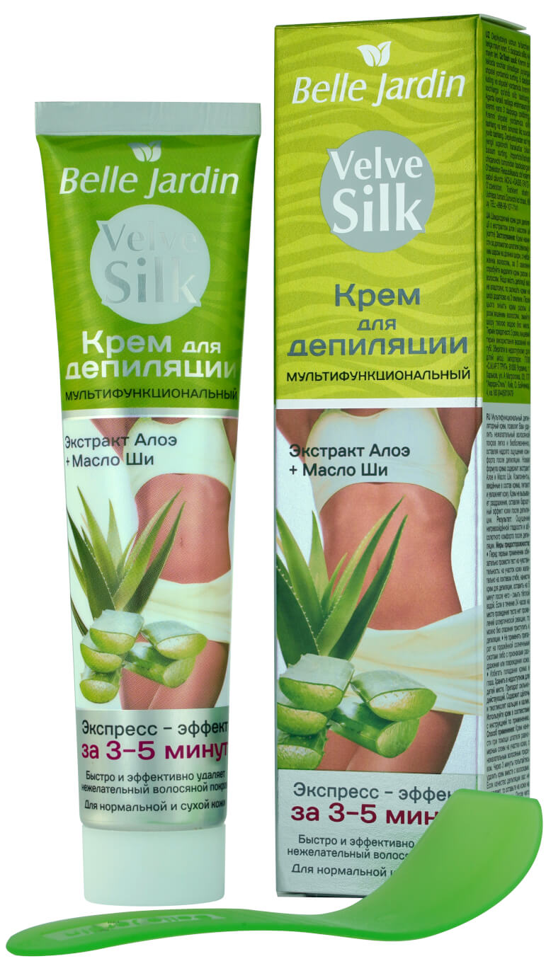 Belle Jardin Multifunctional Aloe Vera Extract Depilatory Cream, 75 mL