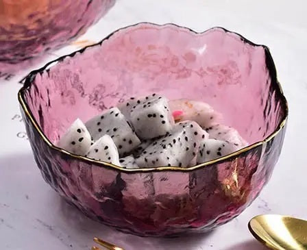 Olens O8030-160 Golden Poppy Pink Small Salad Bowl, 12.5 x 5.5 cm - Image 2