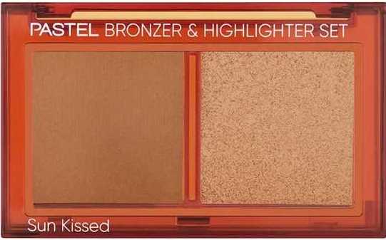 Pastel Sun Kissed Bronzer & Highlighter Set Shade 02