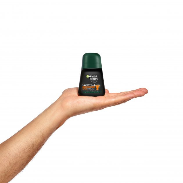 Garnier 6-in-1 Protection Men's Roll-On Antiperspirant, 50 mL - Image 3