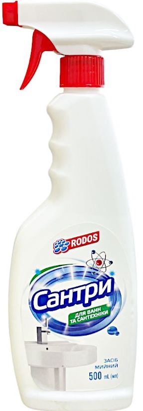Rodos Santri Bathroom Cleaner Spray, 500 mL