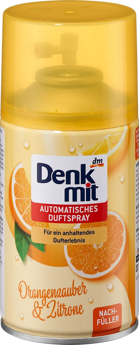 Denkmit Orange Magic & Lemon Air Freshener Refill, 250 mL
