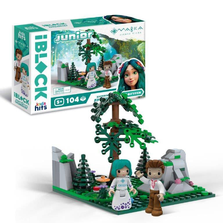 Iblock PL-921-520 Mavka Universe Meeting Lukash Building Set, 104 Pieces