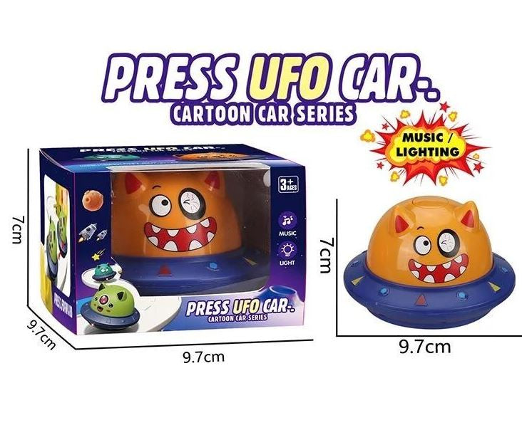 Alien Cat AY057-1 Musical Toy with Light, Melody & Forward Movement