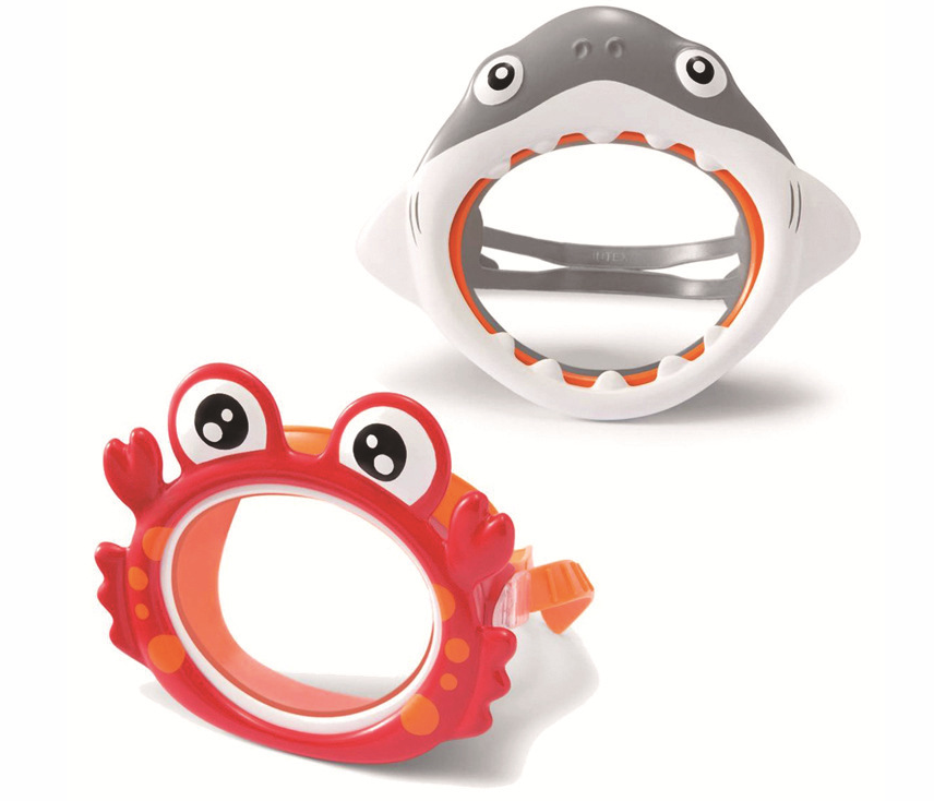 Intex 55915 Sea Animals Kids Swim Mask for Ages 3-8