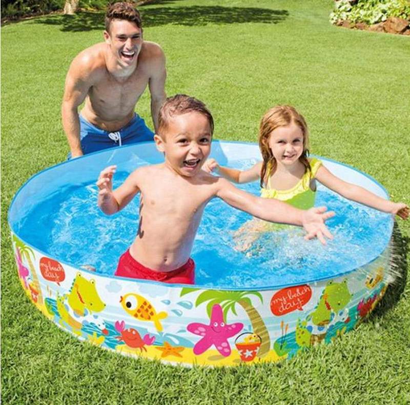Intex 56451 Fun Beach Kids' Frame Pool, 1.52 m x 25 cm - Image 4