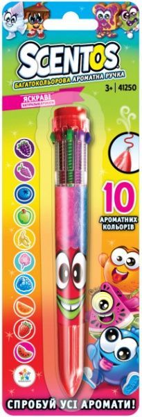 Scentos 11779-2 Magical Mood Scented 10-Color Ballpoint Pen