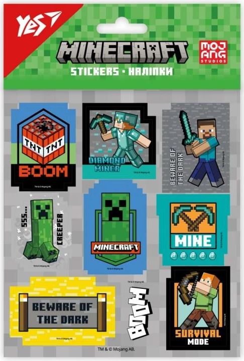 Yes 954923 Minecraft Stickers - Image 2