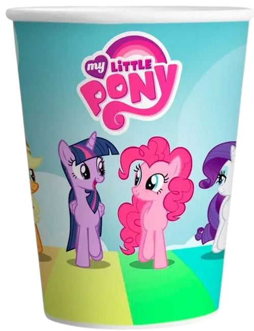 Pony Paper Cups, 250 mL, 10 pcs