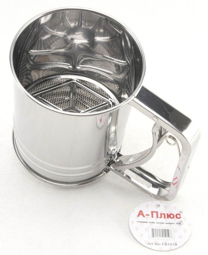 A-Plus FS1019 Flour Sifter Mug, 16 x 9.5 x 13 cm