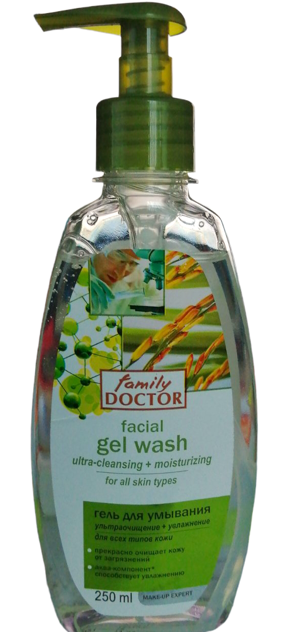 Family Doctor Ultra Cleansing & Moisturizing Face Wash Gel, 250 mL