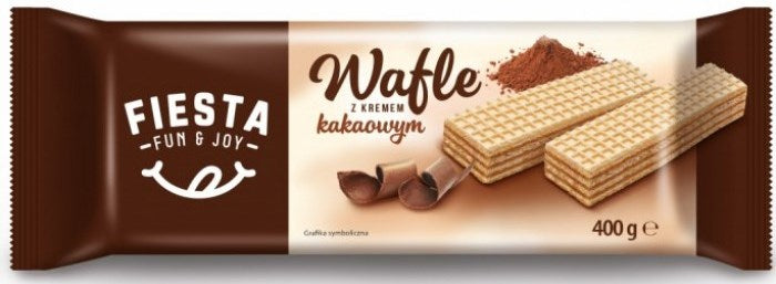 Fiesta Cocoa Cream Wafers, 400 g