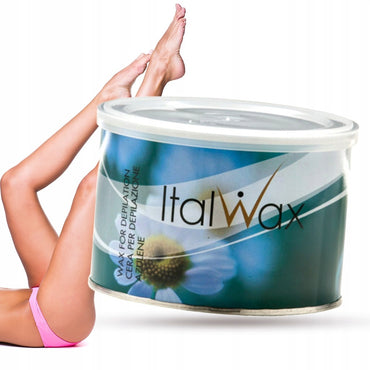 ItalWax Azulene Chamomile Warm Depilatory Wax, 400 mL - Image 2