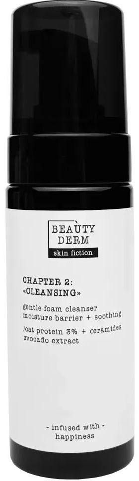 Beautyderm Skin Fiction Gentle Facial Cleansing Foam with Oat Proteins & Ceramides, 150 mL