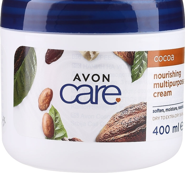 Avon Care Cocoa Butter Multi-Purpose Cream, 400 mL