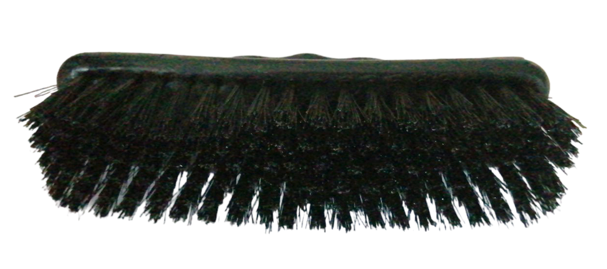 Black Shoe Brush with Handle 2716 - Image 2