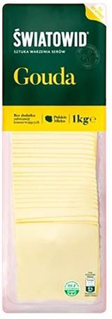 Swiatowid Gouda Cheese Slices, 1 kg