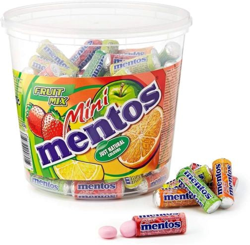 Mentos Mini Fruit Mix Dragees, 10.5 g