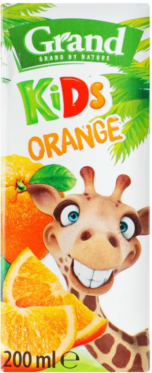 Grand Orange Kids Juice, 200 mL
