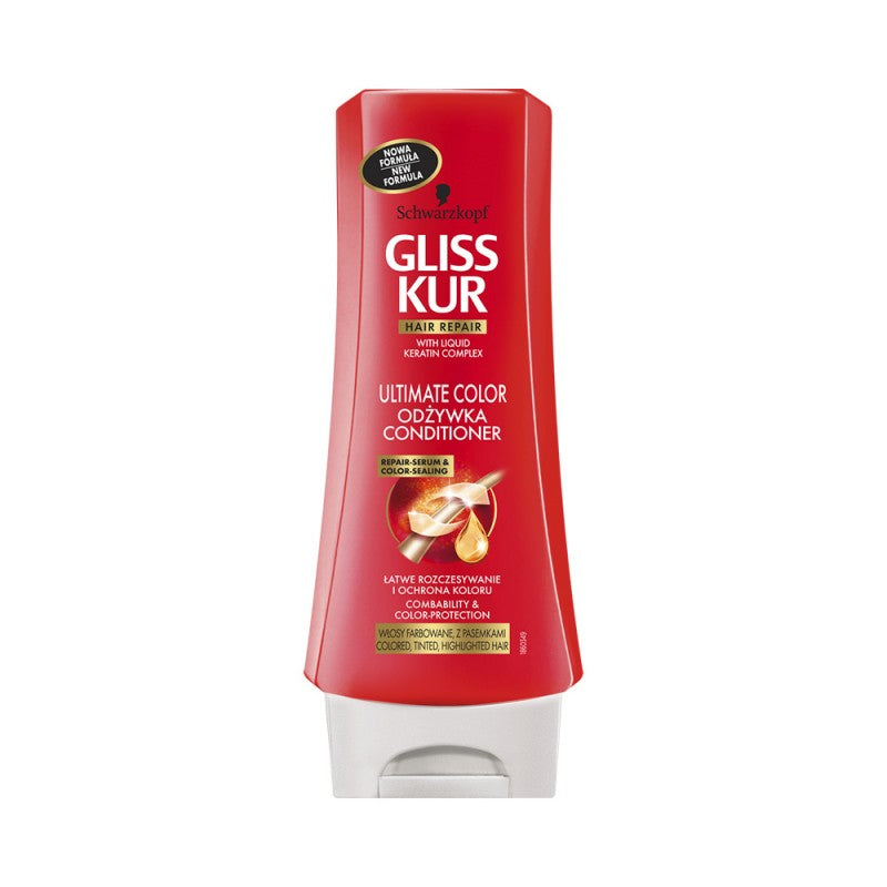Gliss Kur Shine & Color Protection Hair Balm, 200 mL