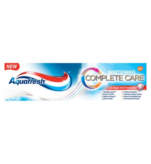 Aquafresh Complete Protection Whitening Toothpaste, 100 mL