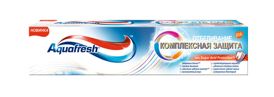Aquafresh Complete Protection Toothpaste, 100 mL
