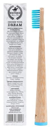 Viktoriz Premium Boys Soft Kids Bamboo Toothbrush - Image 2